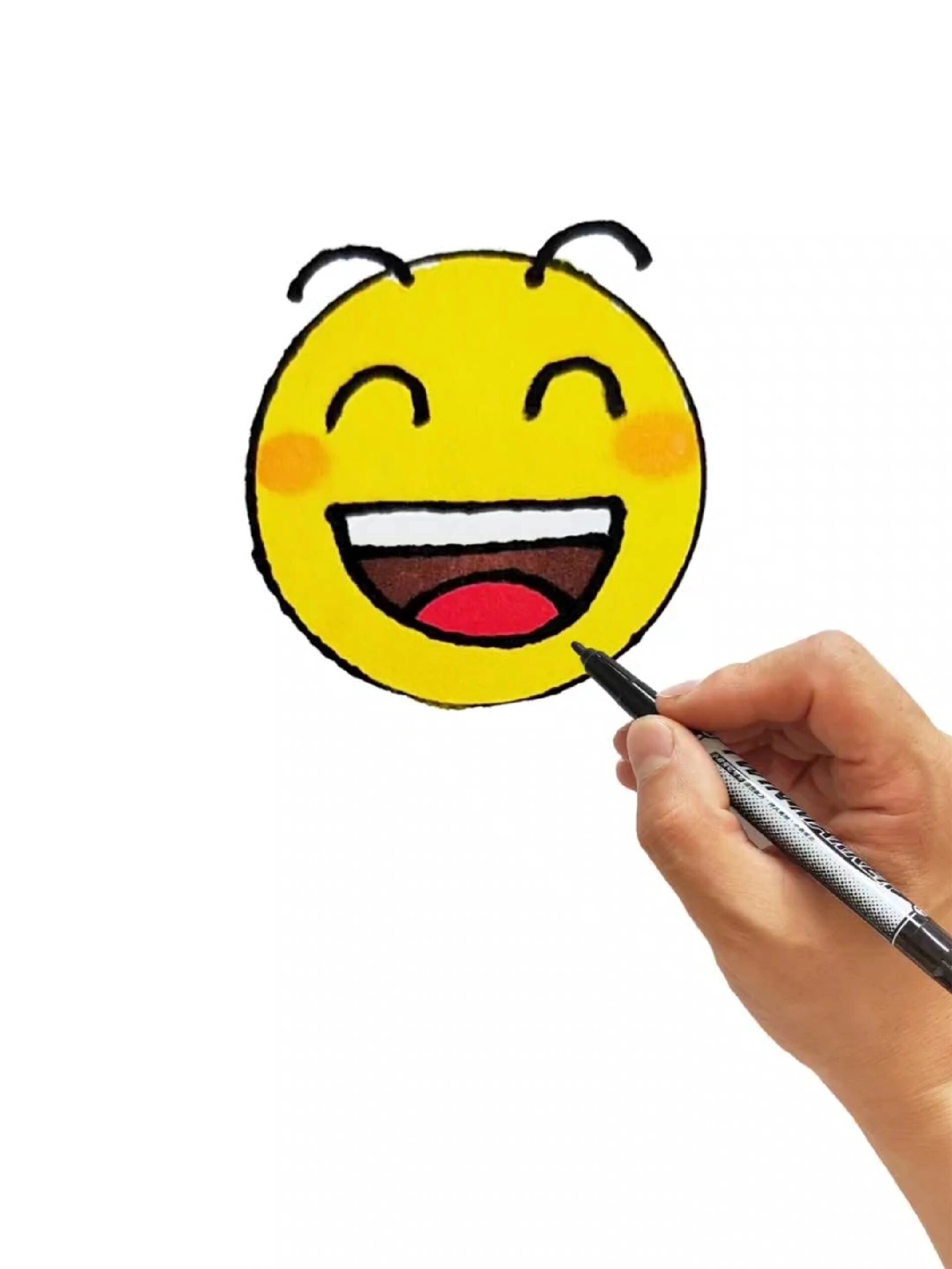 教你画哈哈大笑