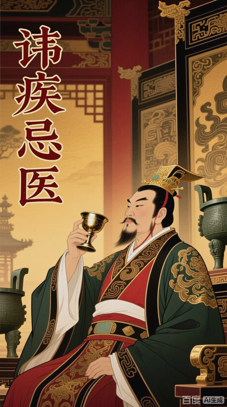 成语故事:讳疾忌医
