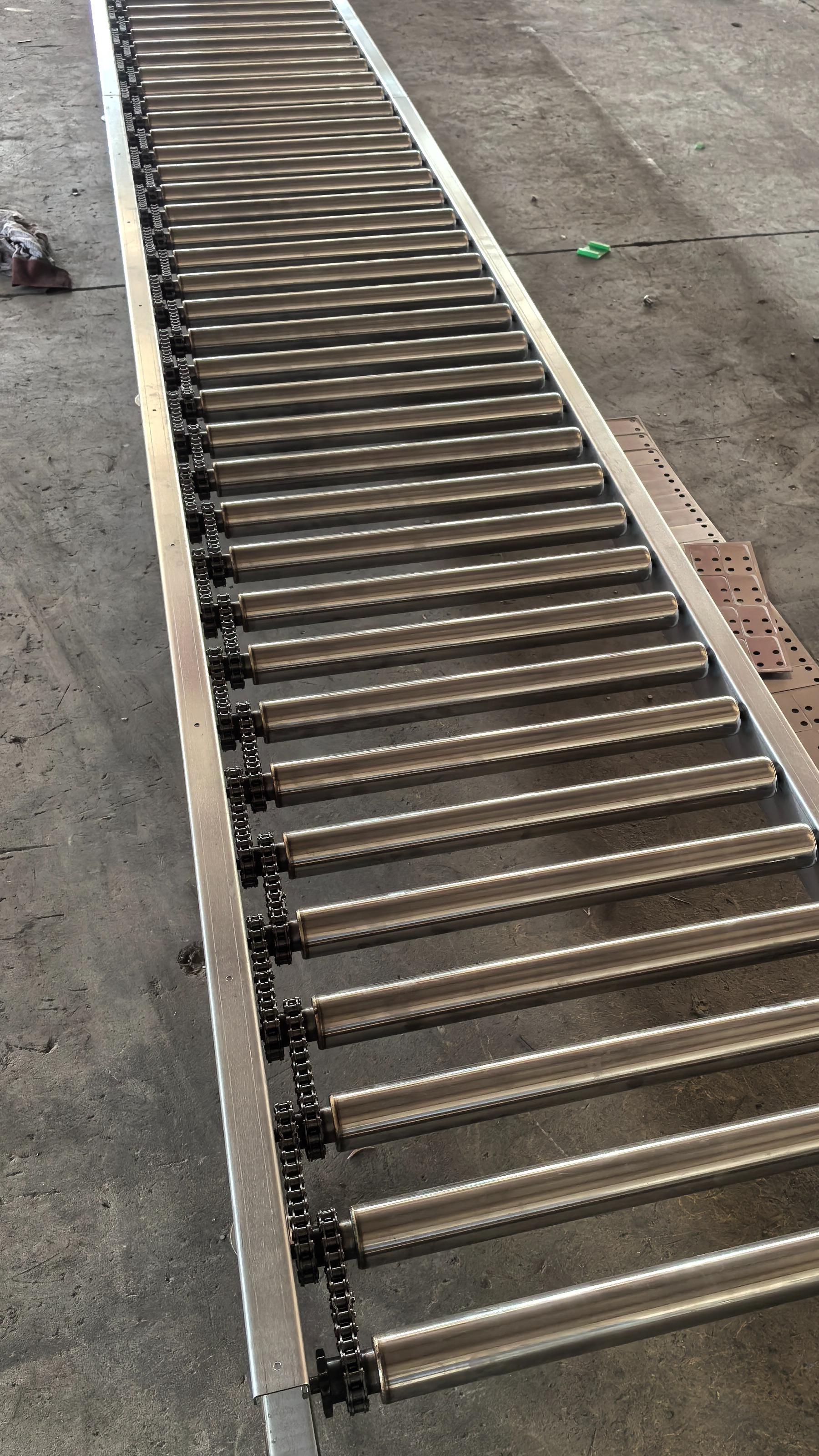 不锈钢滚轴输送机优势特点