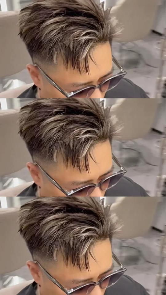 2023回家过年必备的男生挑染发型被夸爆了