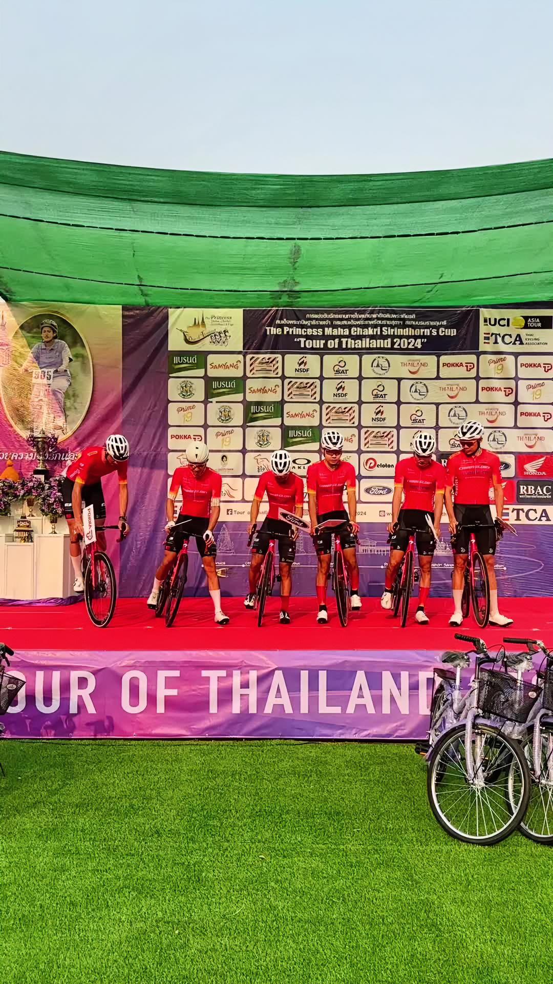 骑行 公路车运动 华兴队环泰国自行车赛落难记:40 度的高温,大陡坡