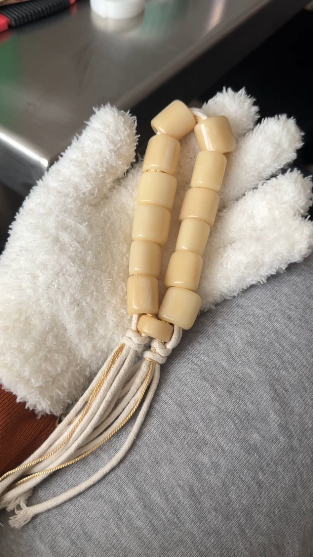 鹿骨手持 文玩回血