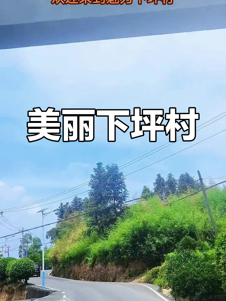 下坪村景色宜人,乡村旅游的典范,值得其他地方借鉴