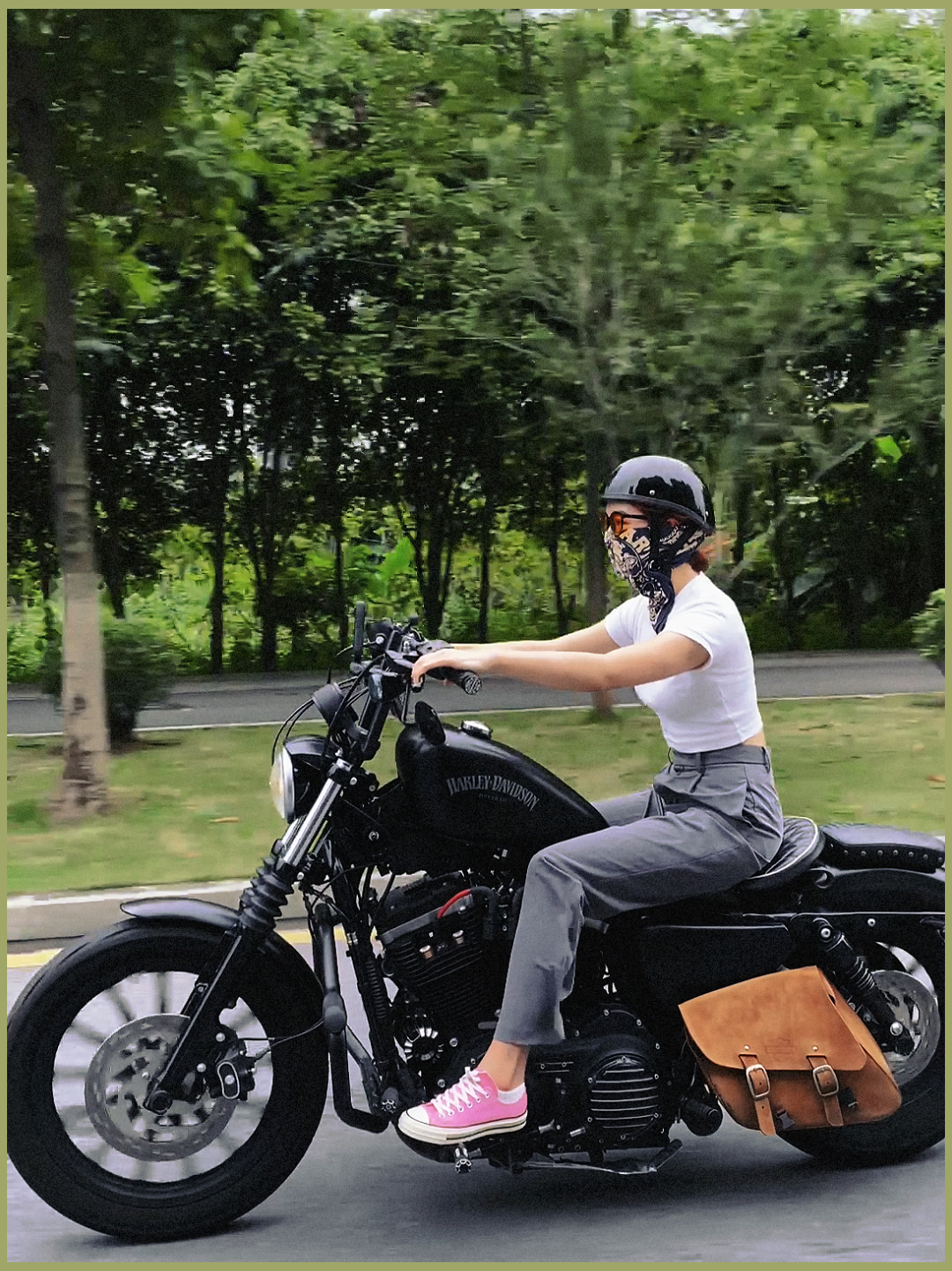 哈雷883|只要还在骑车 就永远拥有自由