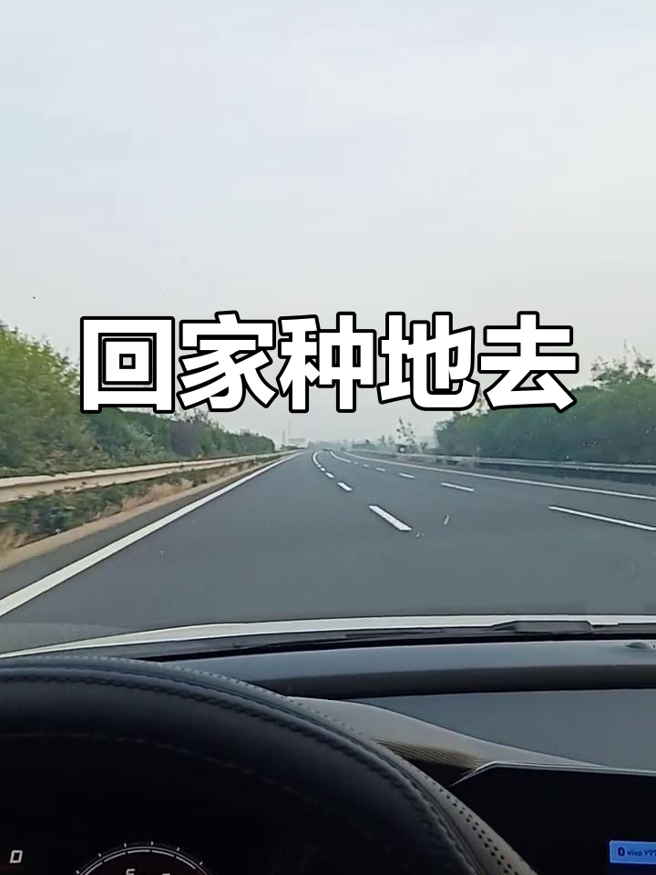 回家种地,享受田园生活