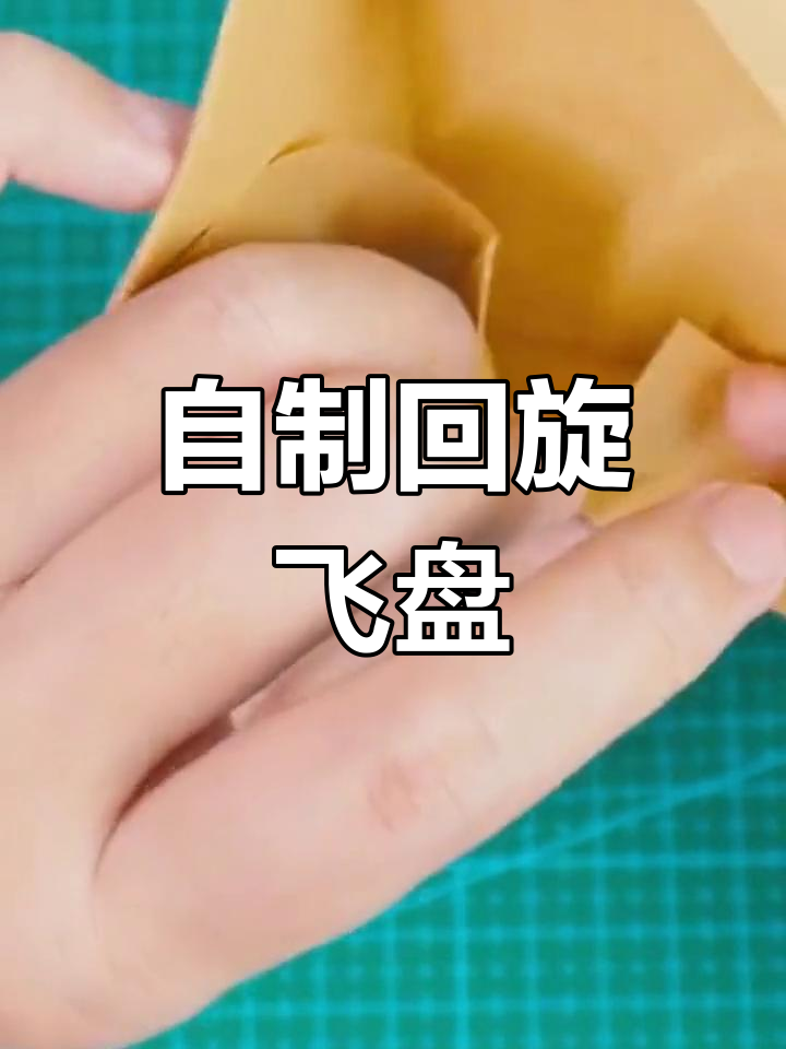 简易飞盘的制作方法图片