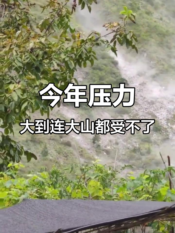 大山也扛不住了,这几年压力山大
