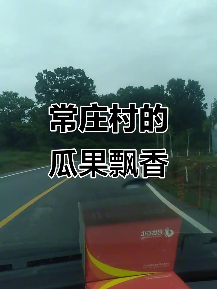 河南确山常庄村:西瓜,桃树与梨园的美丽乡村