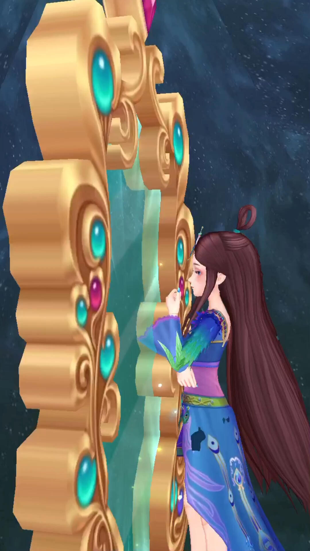 叶罗丽彩妆公主孔雀