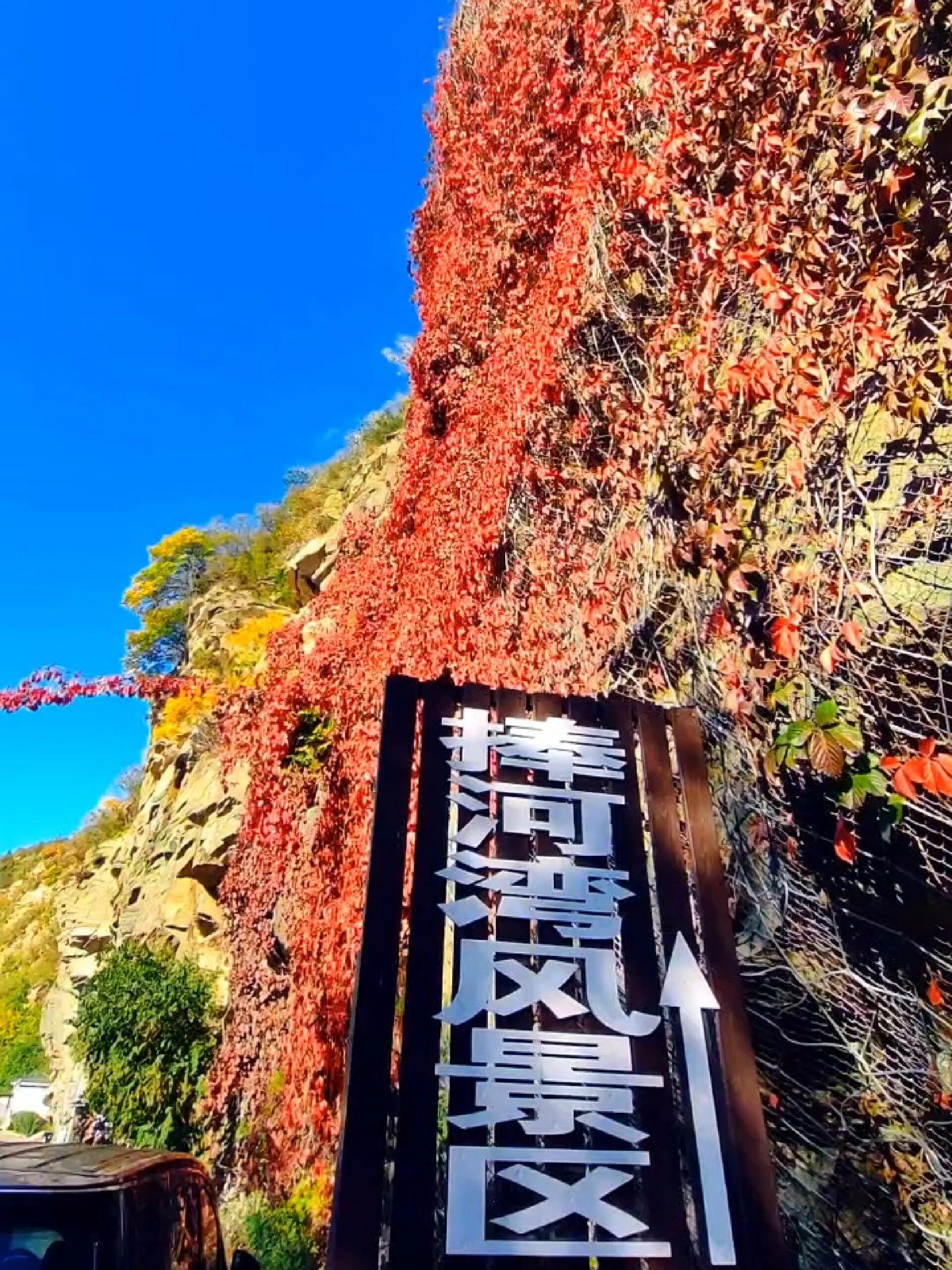 京郊红叶～密云捧河湾风景区
