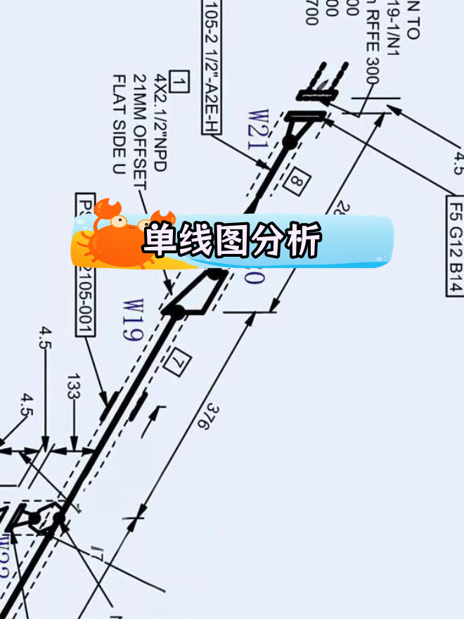 化工管道单线图解析