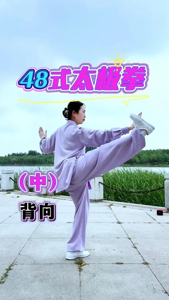 48式太极拳背向带动作名称(中)48式太极拳背向高清带动作名称