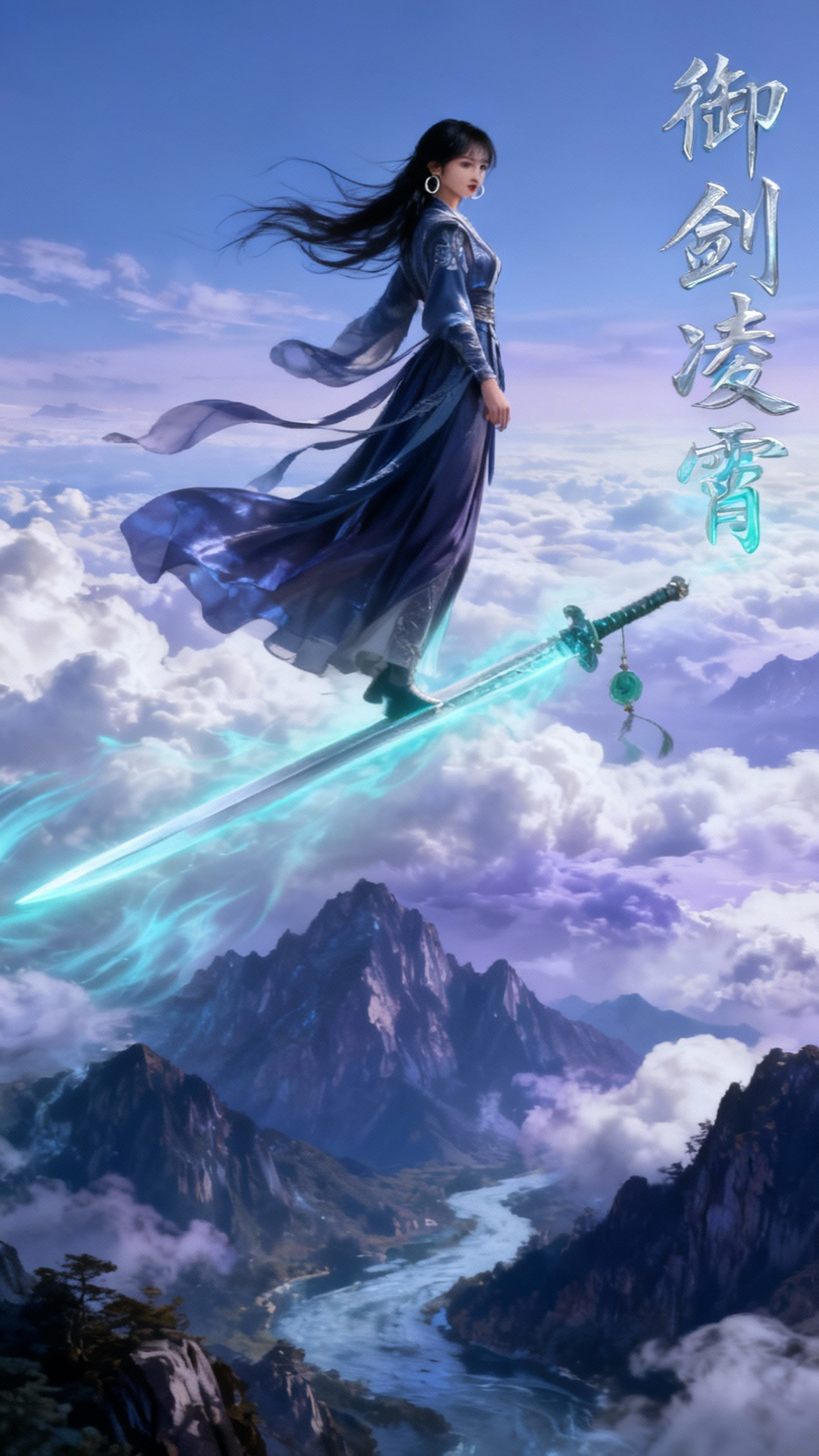 东方仙侠,御剑飞行之美