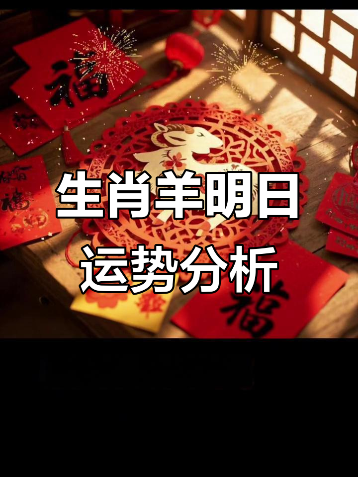 生肖羊明日运势1月30日(属羊明日运势财运)