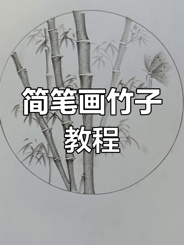 轻松学画竹子,简单几步搞定