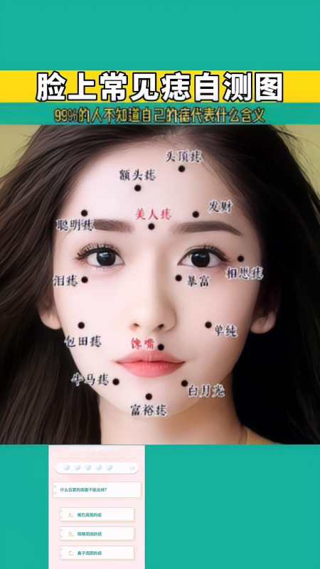 痣的魅力发散时间 痣的含义 痣的魅力 白月光与朱砂痣 美人痣-度小视