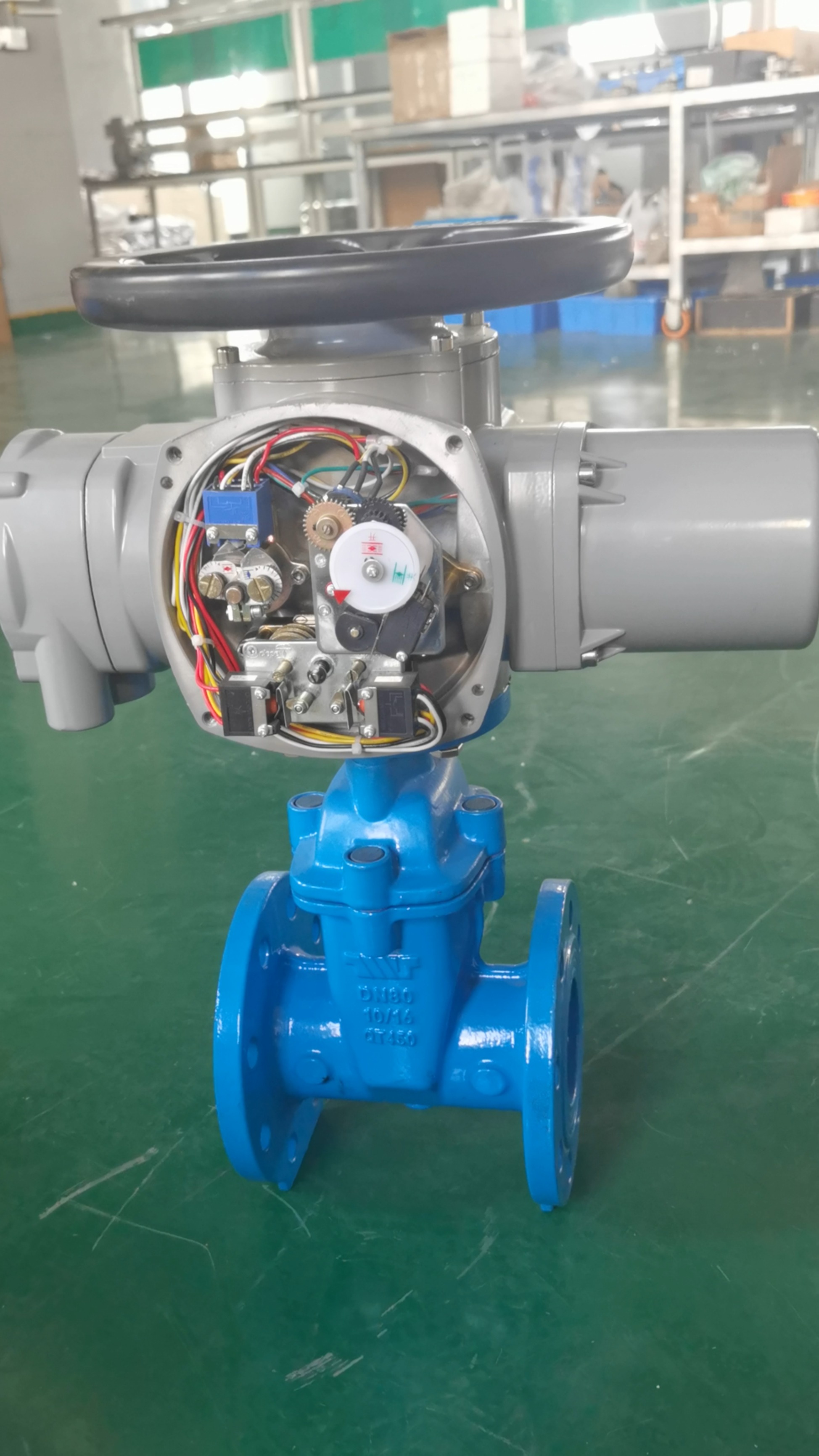 电动闸阀细节展示