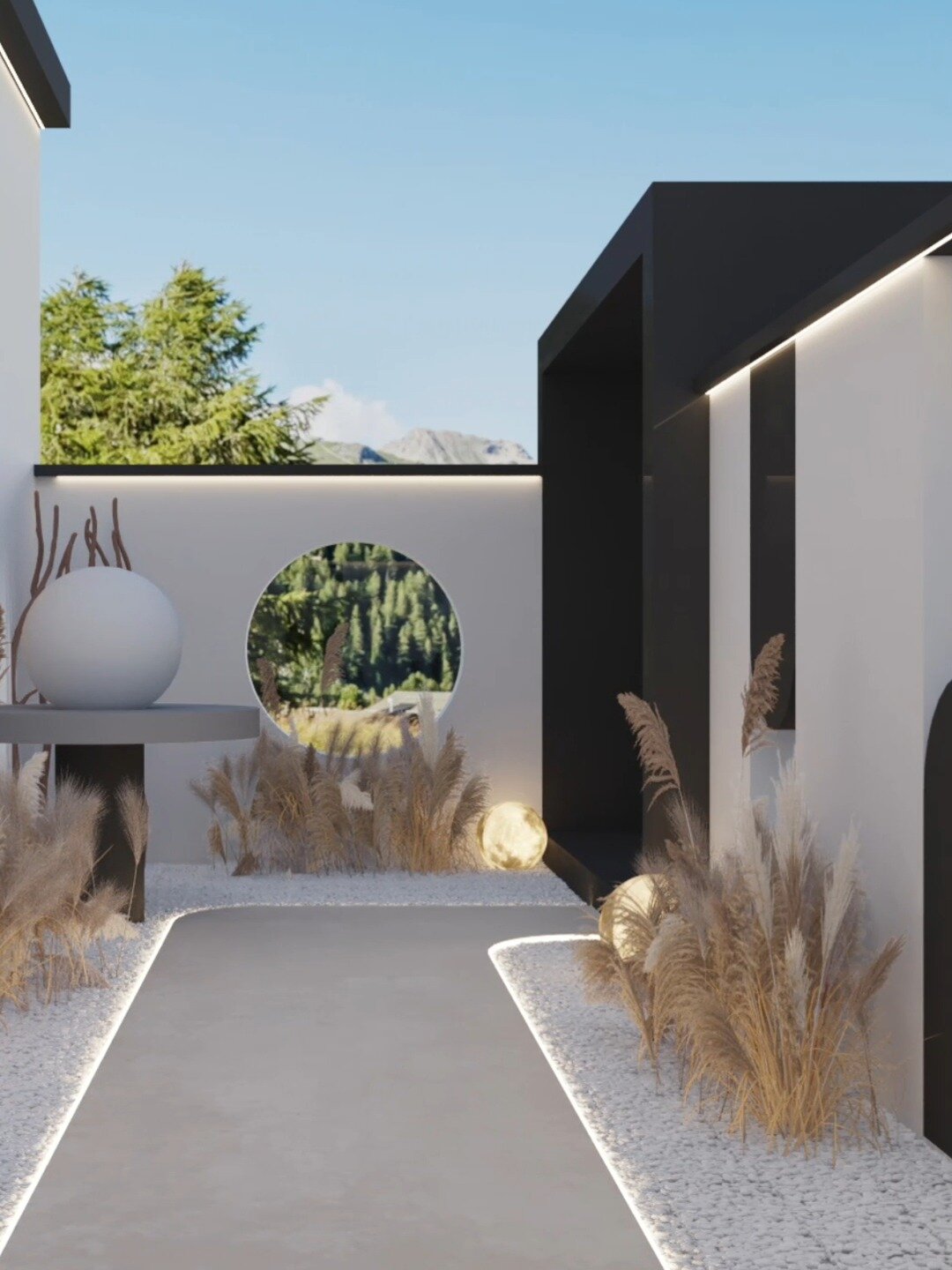 「民宿设计」网红高端民宿接待大厅前台设计