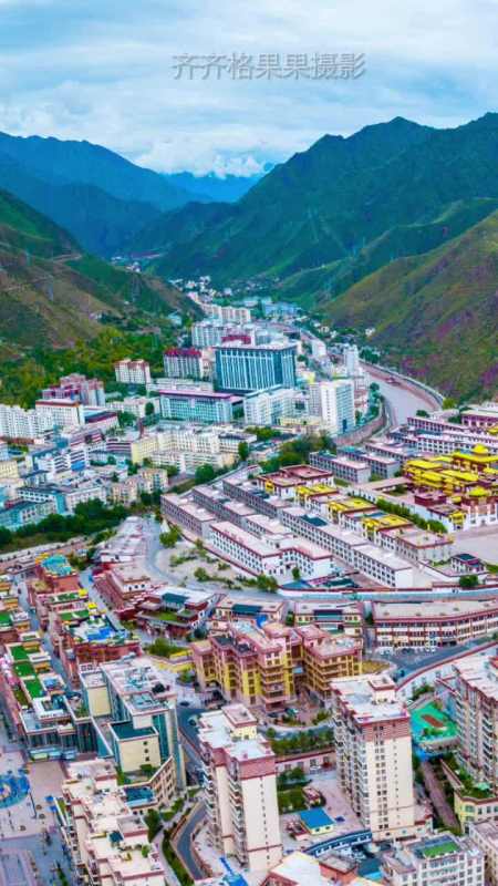 昌都城市美景 抖出你的家乡 齐齐格果果摄影-度小视