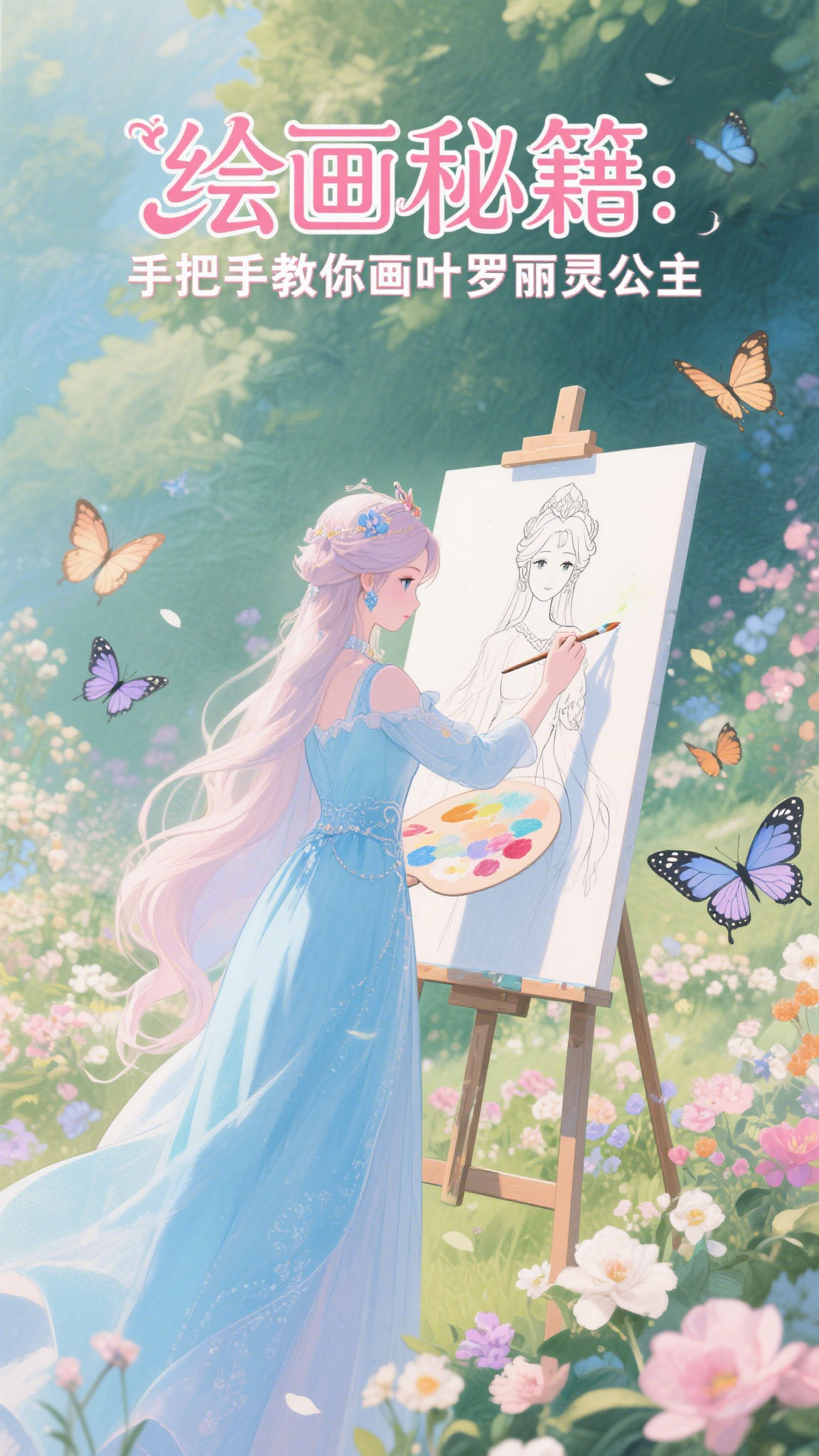 绘画秘籍:手把手教你画叶罗丽灵公主