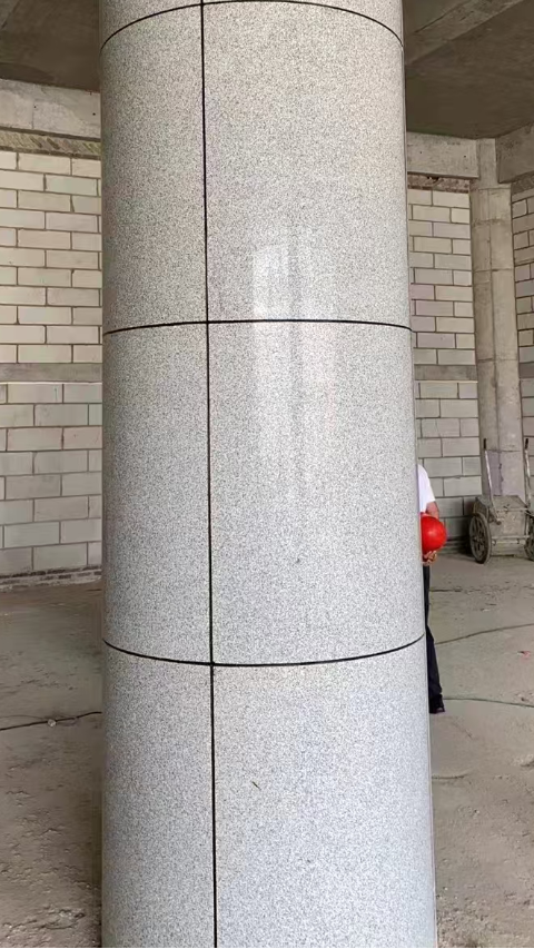 大理石圆柱弧形板罗马柱皮加工