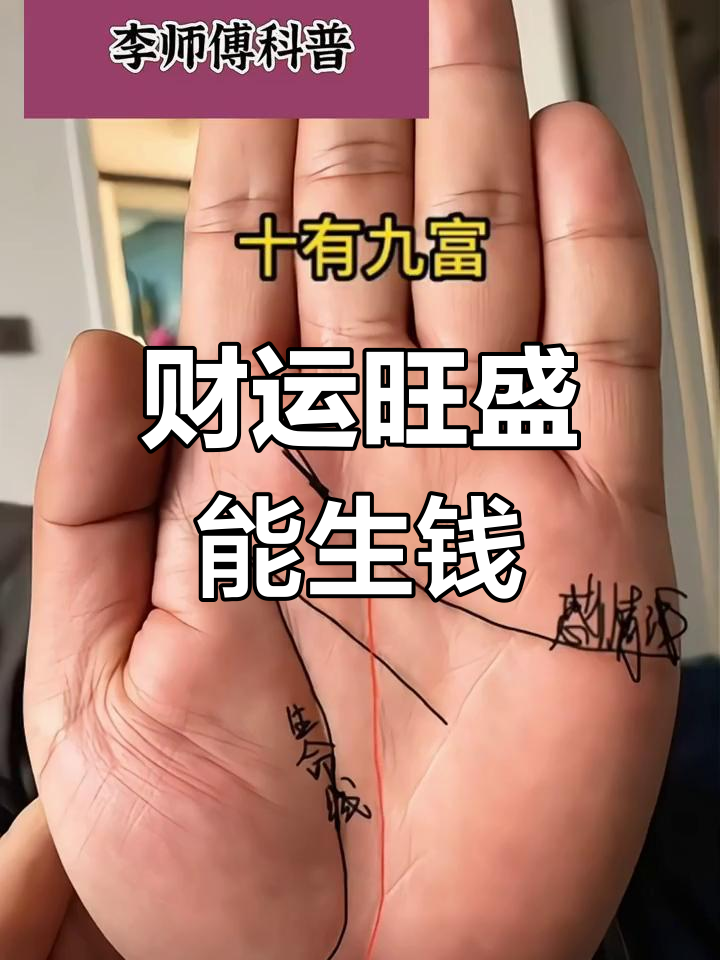 三财聚宝纹:财富与理财能力的象征
