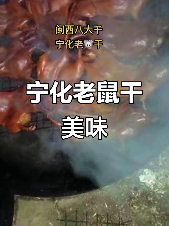 宁化老鼠干,闽西八大干之一你尝过吗?