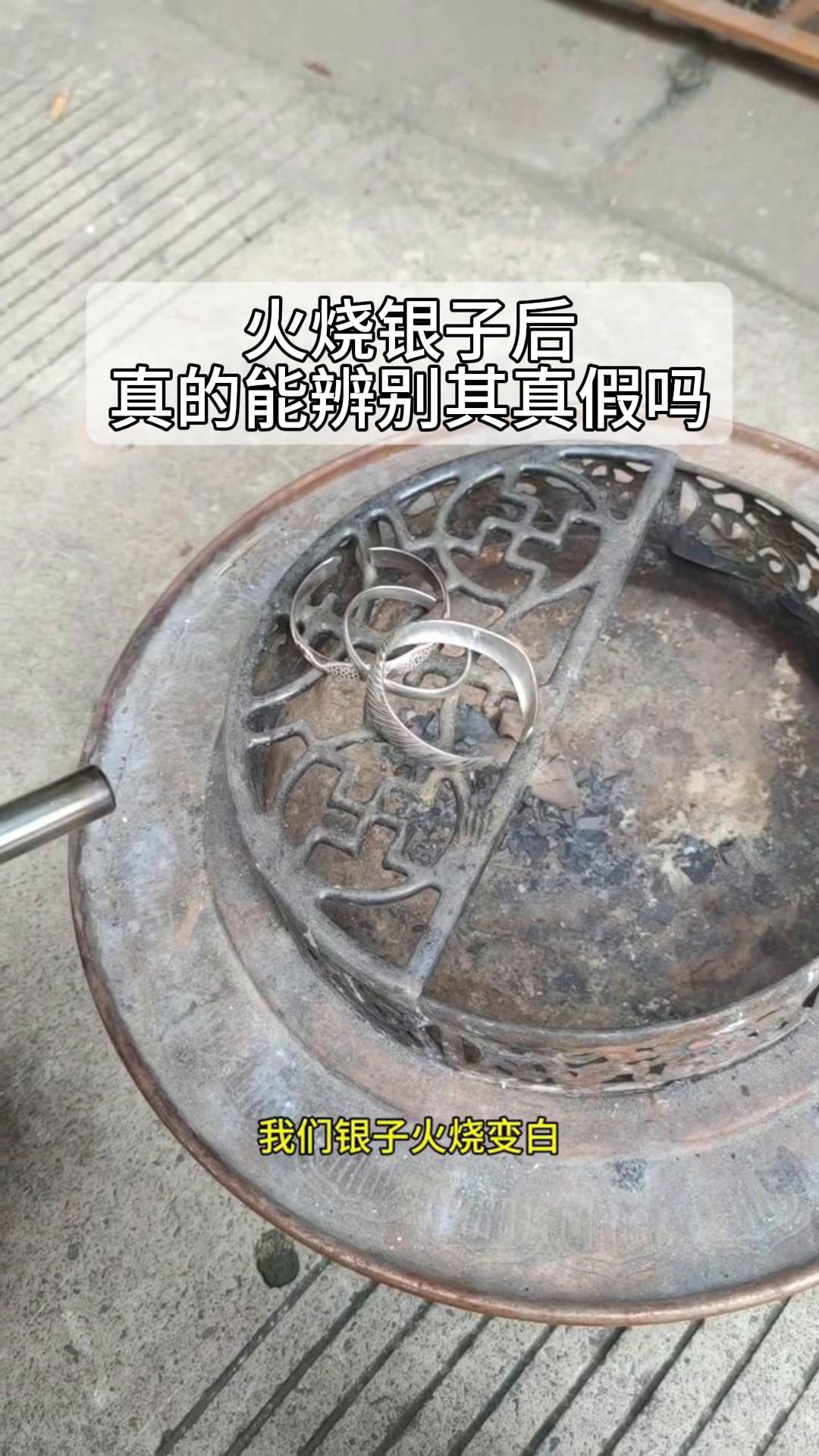 真银子火烧后的图片图片