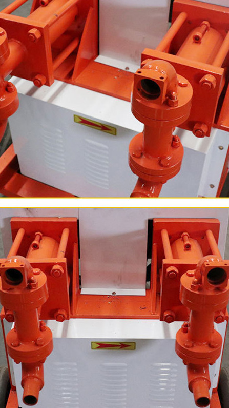 水泥浆灌浆泵高压隧道用水泥砂浆注浆机施工效果展示