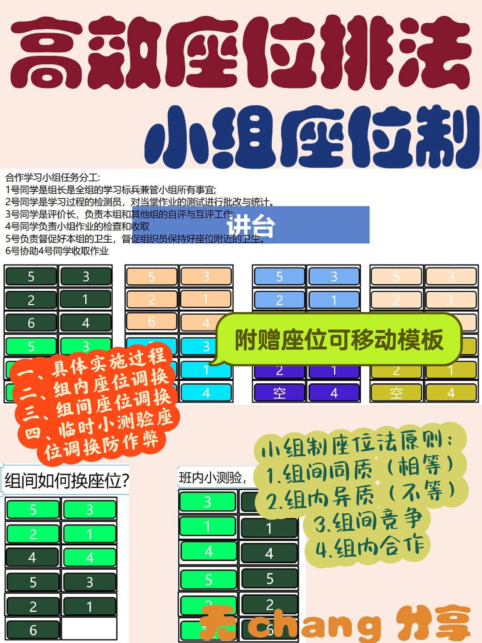班主任班级管理中这样排座位课堂纪律顶呱呱