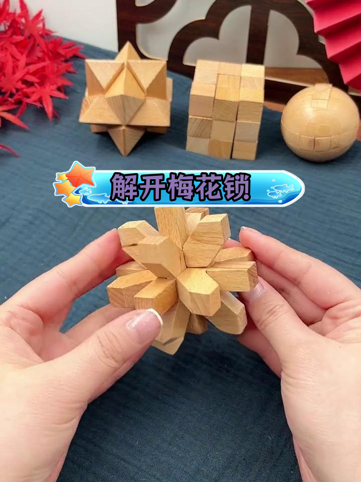 梅花锁解密技巧,挑战动手动脑