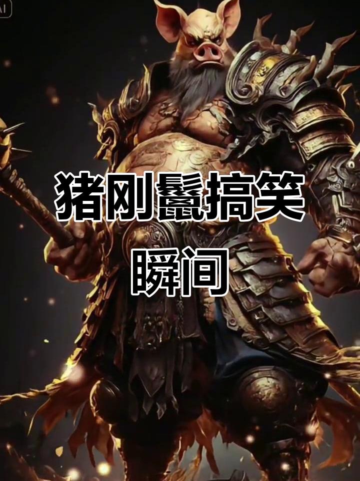 猪刚鬣的幽默时刻,笑点满满