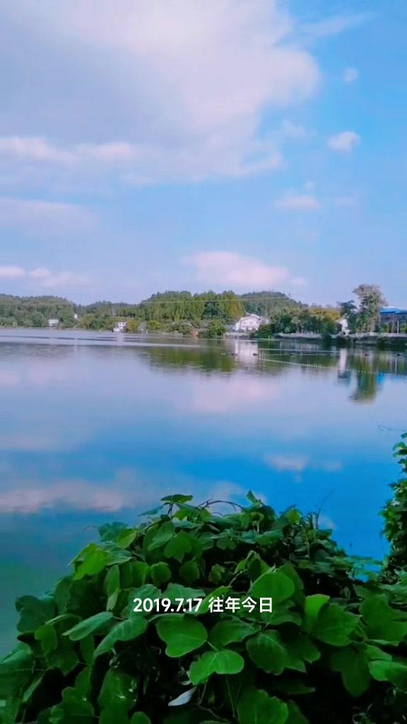 蓬溪 赤城湖 湖边美景 感受大自然的气息和美景 随手一拍都是美景
