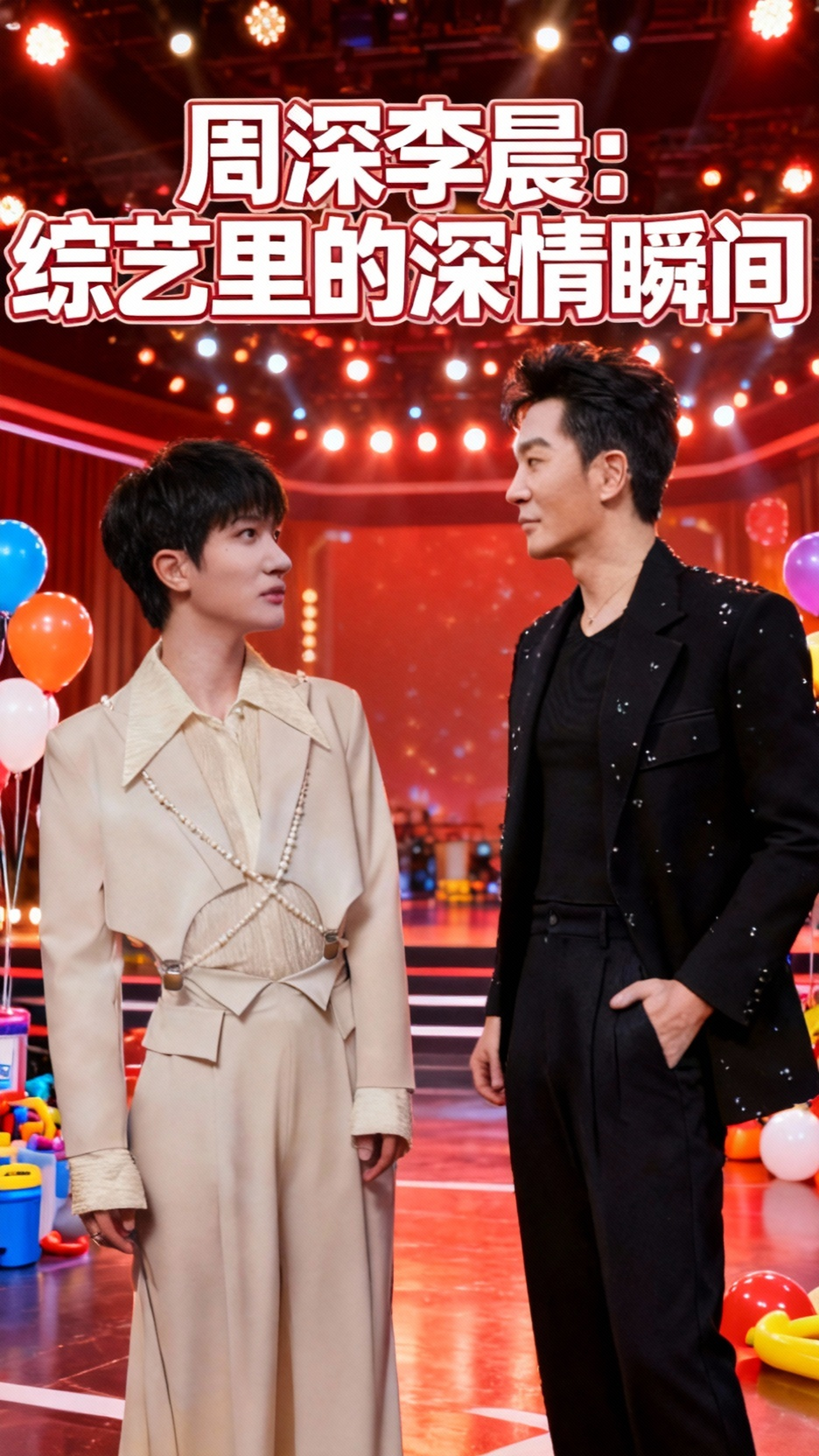 周深李晨深情相吻,情感交融