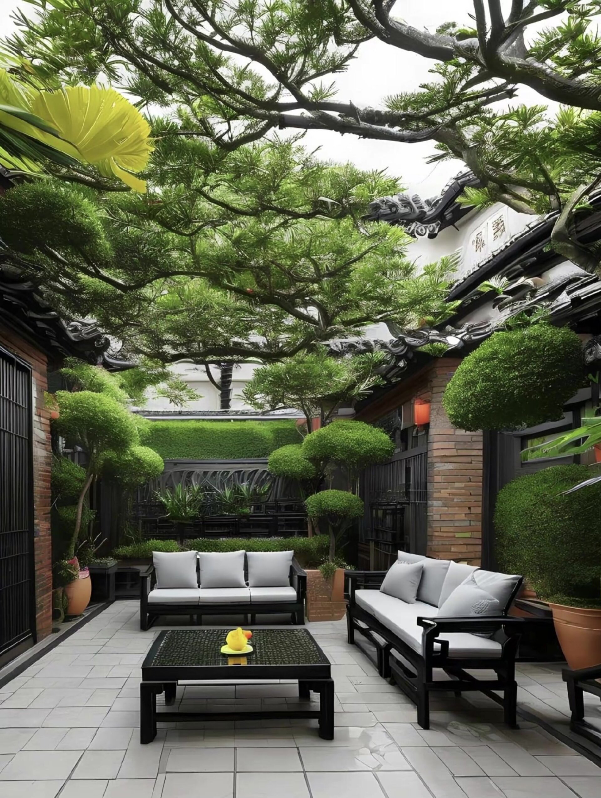 中式四合院庭院设计