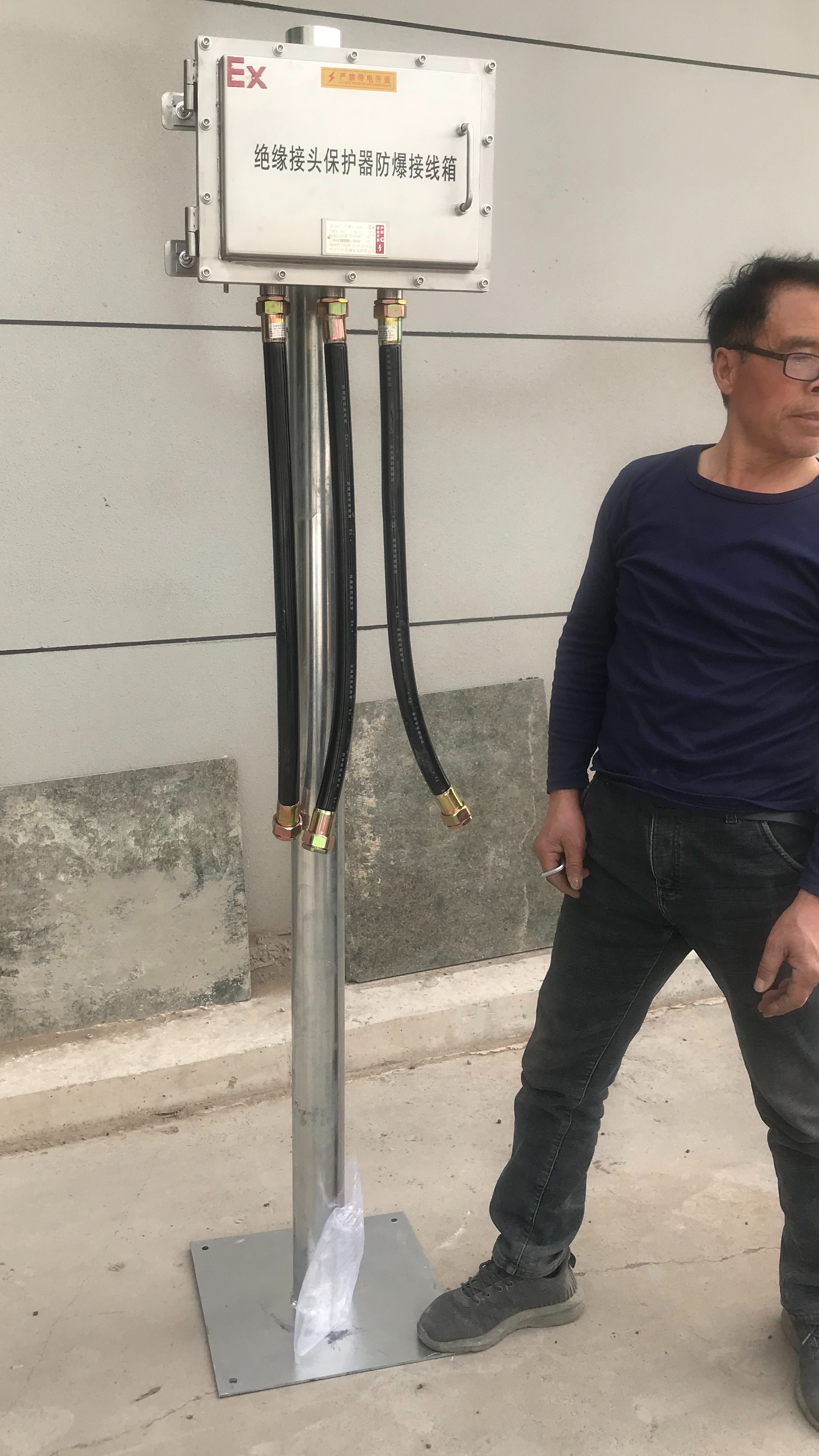 阴极保护防爆接线箱 不锈钢阳极接线箱