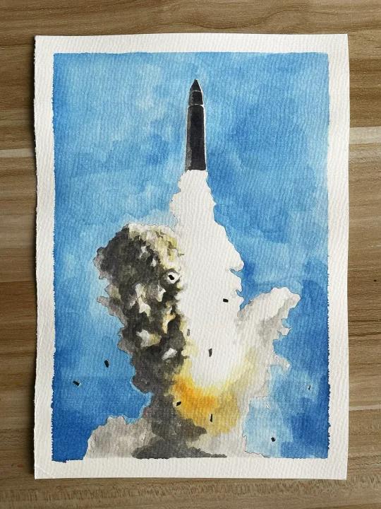 画一下咱中国自己的洲际导弹