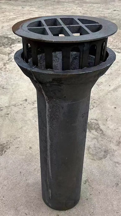 铸铁泄水管圆形矩形竖向人行道桥面排水管按图定制