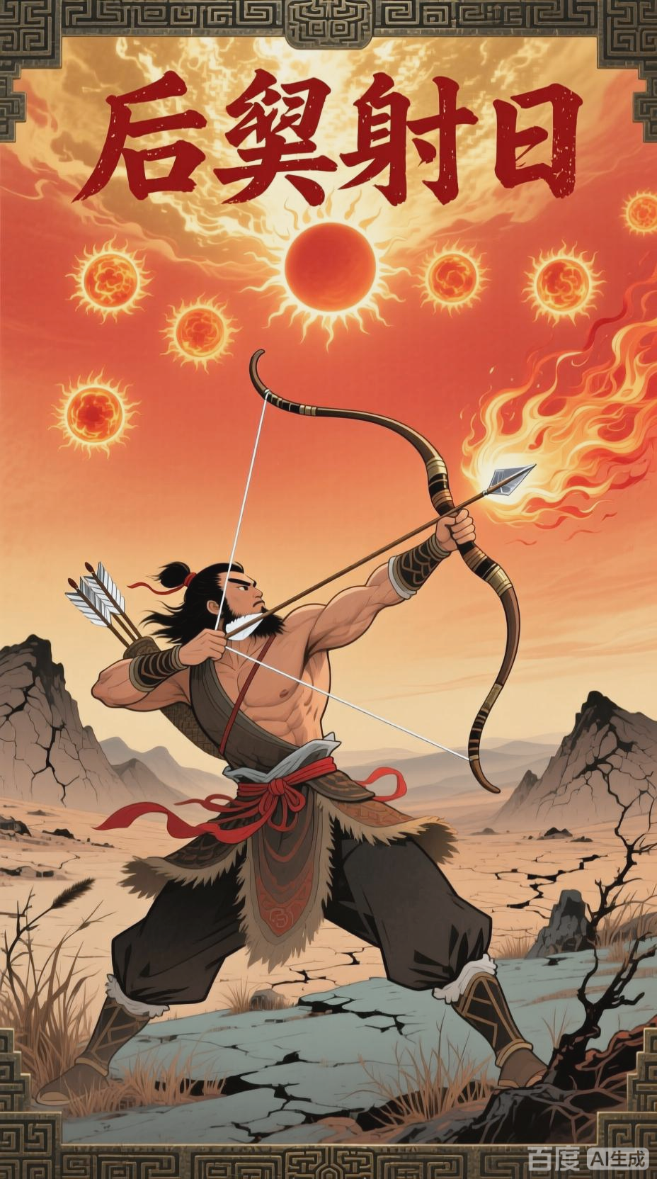 后羿射日:神话与现实的碰撞