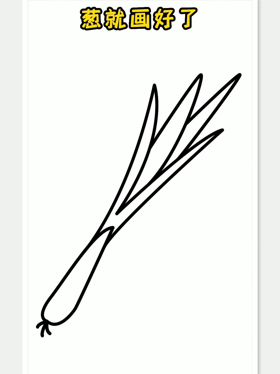 葱简笔画