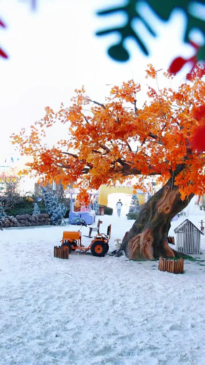 天津欢乐谷 欢乐冰雪节-度小视