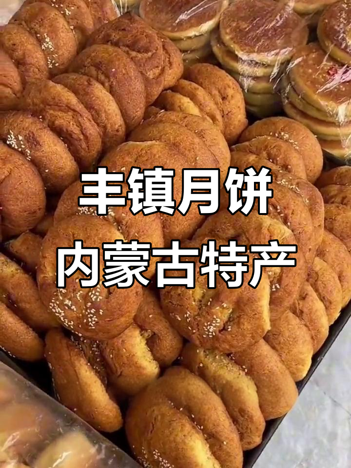 内蒙古丰镇月饼,传统老式混糖饼的经典味道