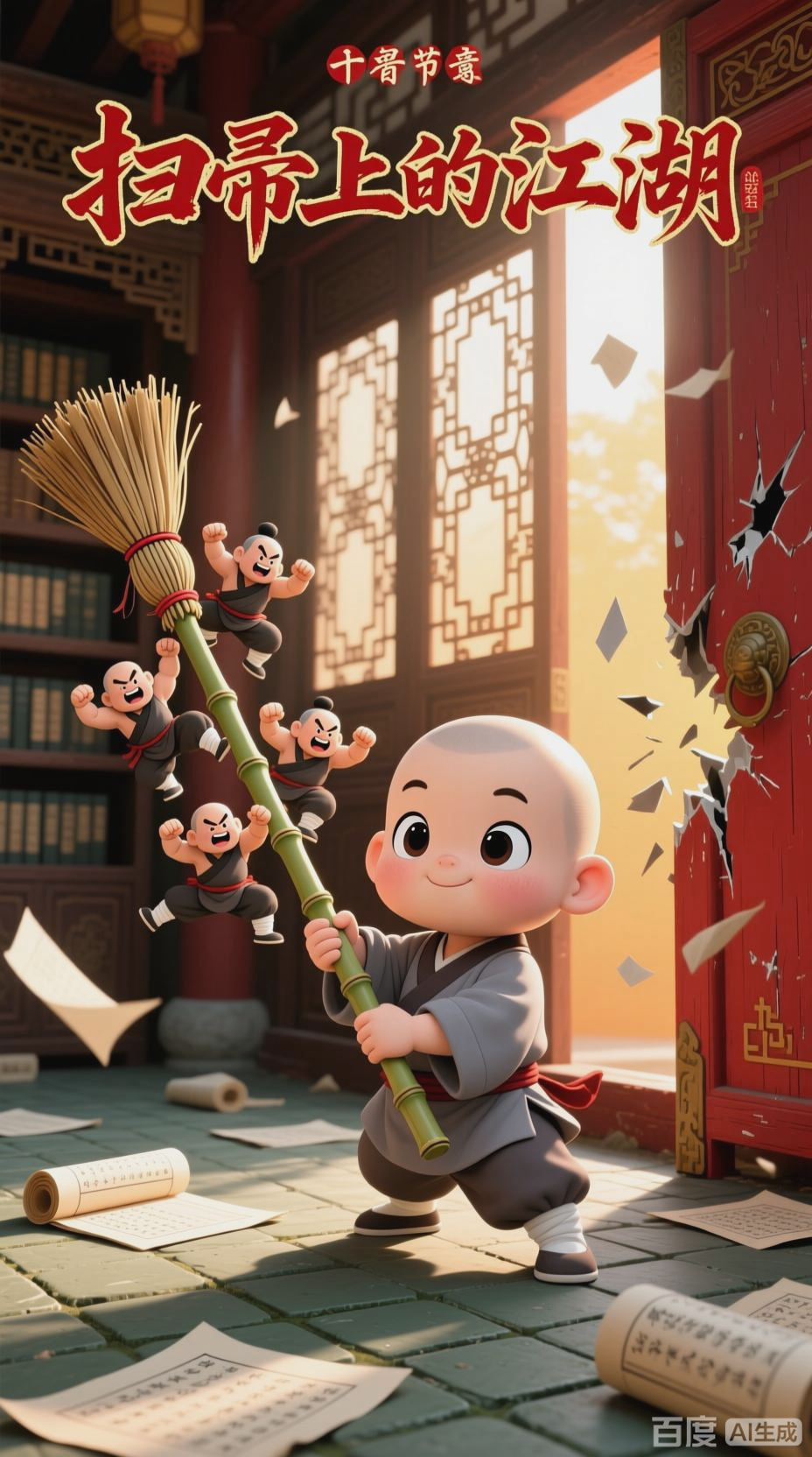 《q版扫地僧》的萌趣江湖