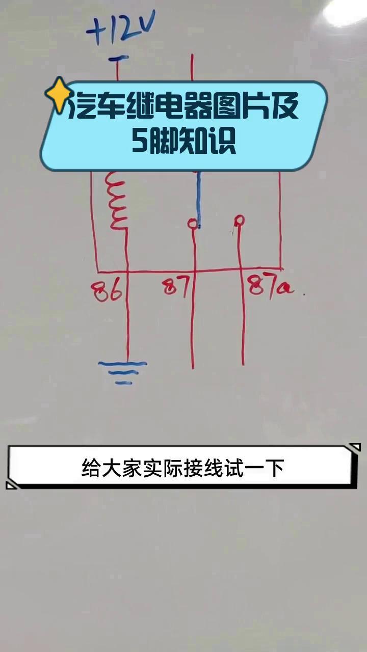 汽车继电器图片及5脚知识