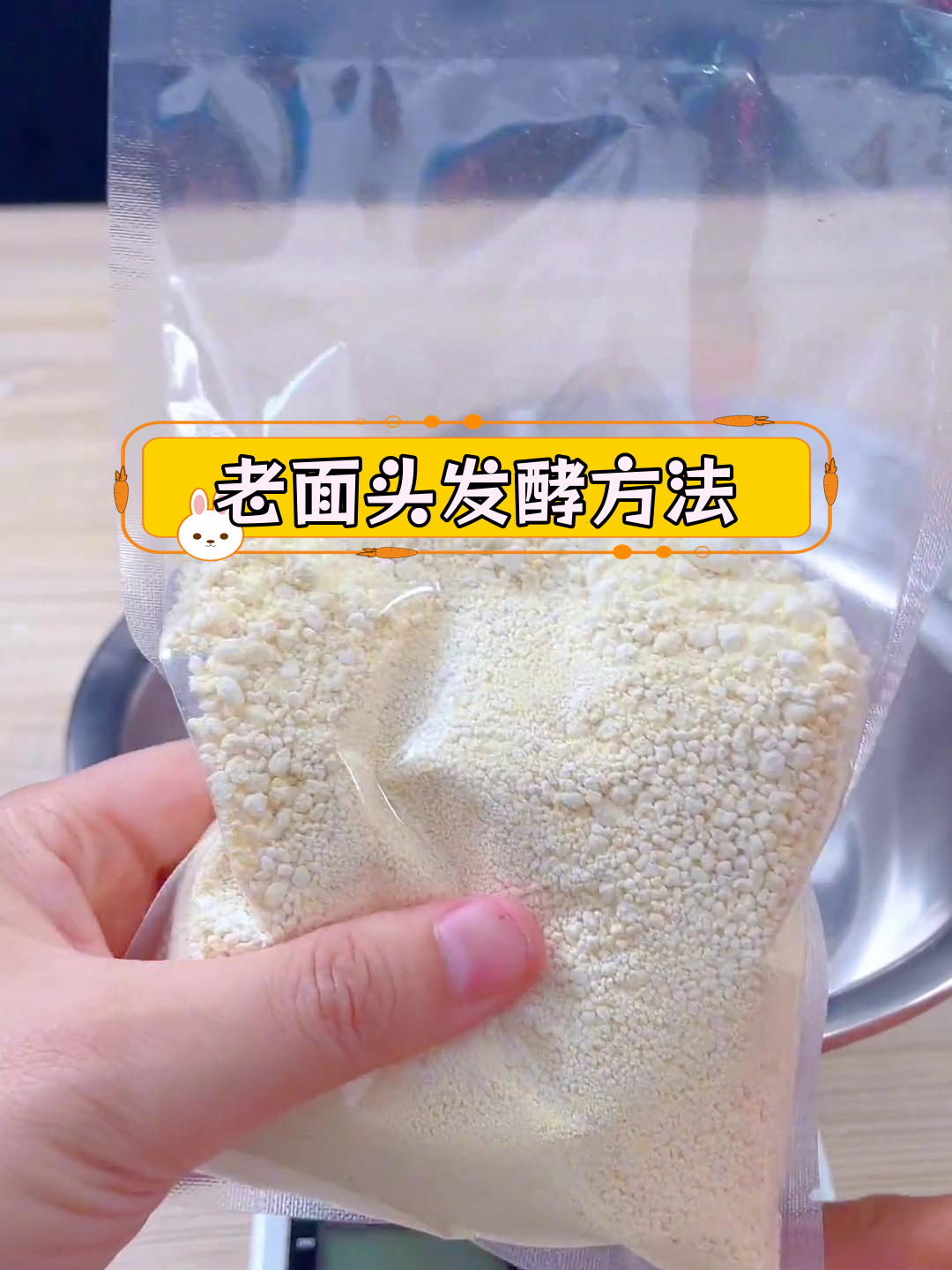 用面瓜曲制作老面头,天然酵母发酵技巧