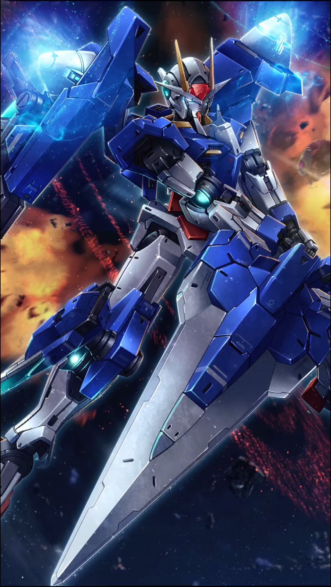 能天使的后继机 00 raiser 动态壁纸