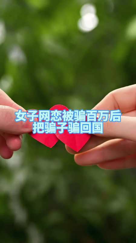 女子网恋被骗百万后把骗子骗回国-度小视
