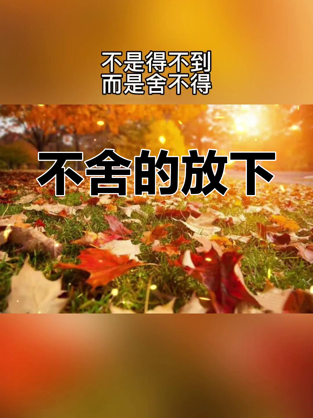 有些东西,不是得不到,而是舍不得放手