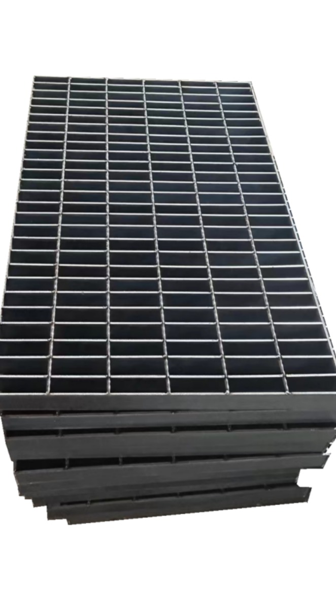 沟盖焊接现场排水沟盖钢结构格栅板电缆沟盖板复合地沟盖焊接牢固