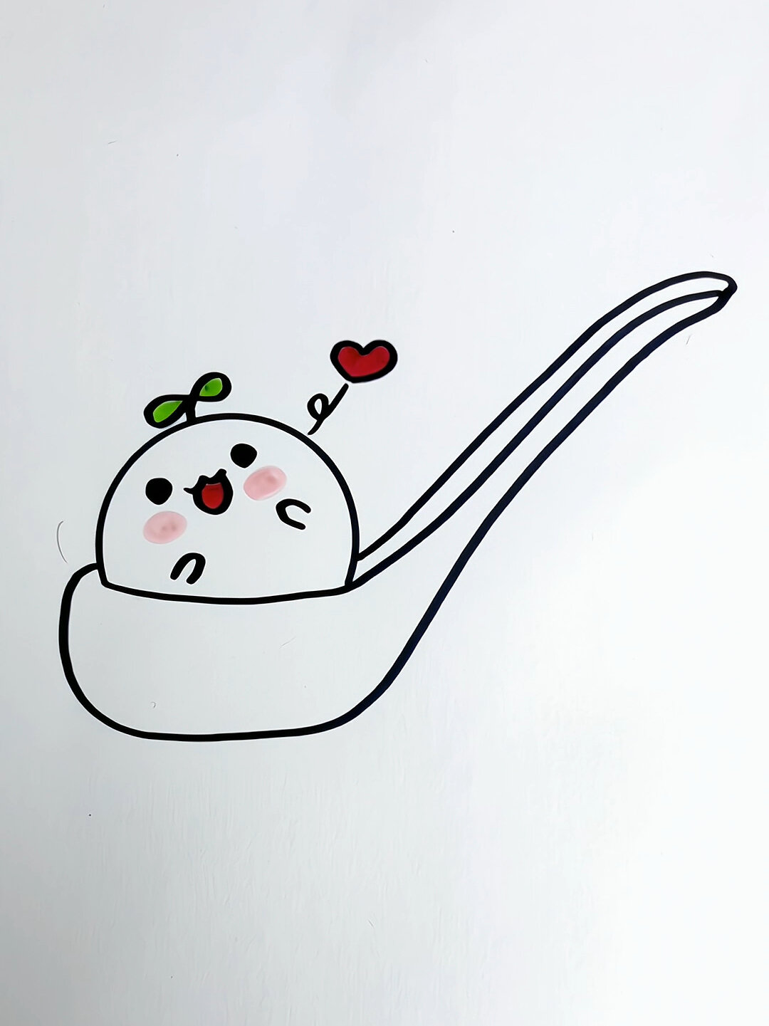 汤圆简笔画